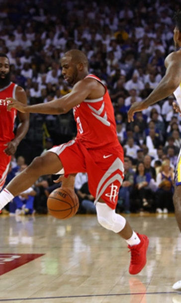 Rockets rally to spoil defending champion Warriors return (Oct 17, 2017)